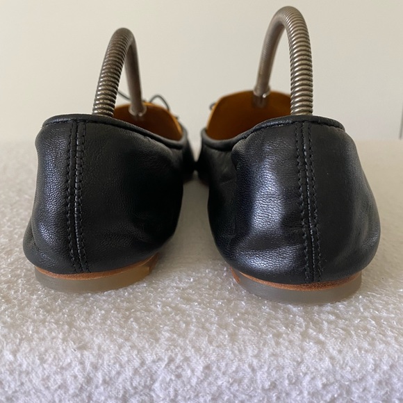 Black leather Bloch ballet flats. Sz 38. - Picture 4 of 9